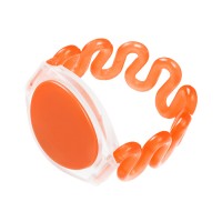 Пружинный RFID браслет-змейка T5577 (SP-TEMIC) ОРАНЖЕВЫЙ