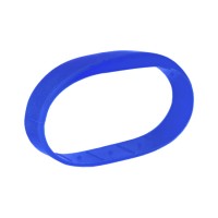 Перезаписываемый RFID браслет T5577 “OFFICE TEMIC” СИНИЙ, без застежки