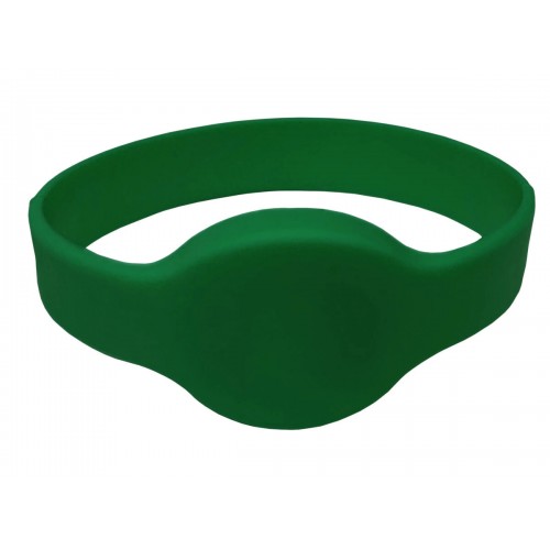 RFID браслет MIFARE “OVAL” ЗЕЛЕНЫЙ, диаметр 65 мм