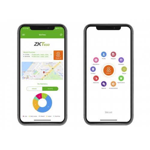 ZKTECO BioTA Mobile (ZKBT-APP-P20) лицензия на мобильное приложение учета рабочего времени (20 устройств)