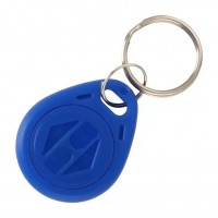 Перезаписываемый RFID брелок-ключ T5577 (TEMIC) СИНИЙ