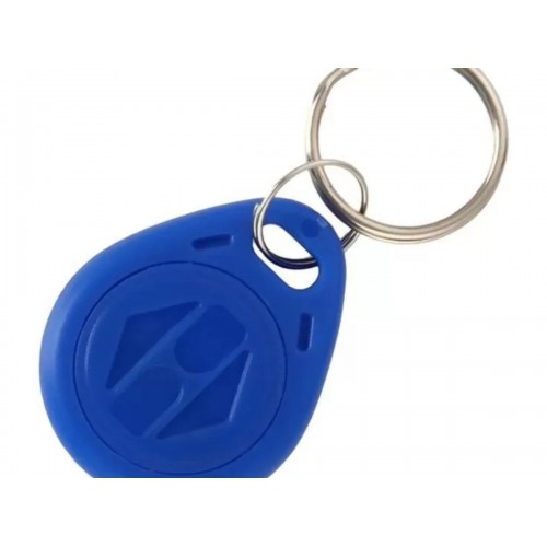 Перезаписываемый RFID брелок-ключ T5577 (TEMIC) СИНИЙ