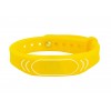 Перезаписываемый RFID браслет T5577 “SPORT” ЖЕЛТЫЙ (125 кГц)