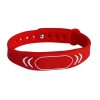 Перезаписываемый RFID браслет T5577 “SPORT” КРАСНЫЙ (125 кГц)