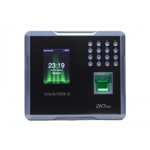 ZKTECO iClock1000-G [EM] биометрический терминал со сканером отпечатков пальцев и GPRS