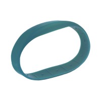 Силиконовый RFID браслет EM-Marine “OFFICE” СИНЕ-ЗЕЛЕНЫЙ, без застежки