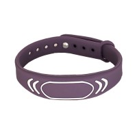 RFID браслет доступа EM-Marine “SPORT” ФИОЛЕТОВЫЙ, с застежкой